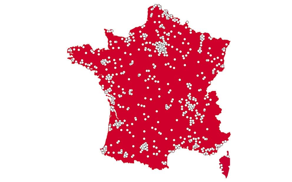 Carte de France